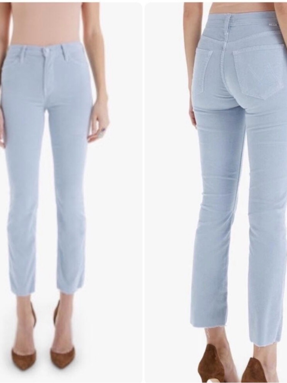 Mother Jeans - The Hustler Ankle Fray